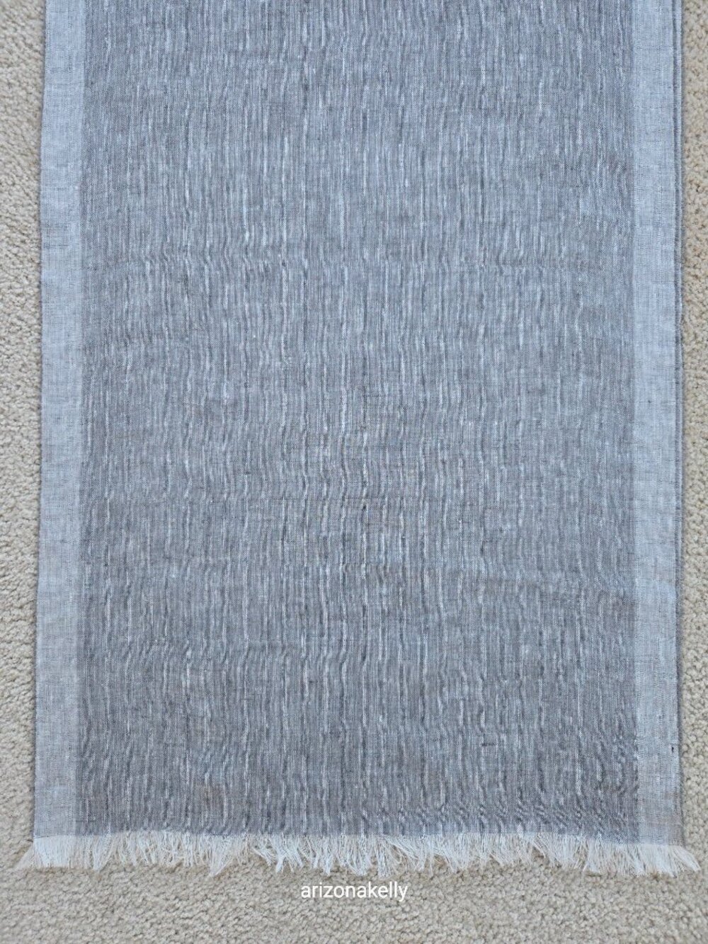 NWOT Linen Scarf Azalea Italy Bellagio - Picture 8 of 9